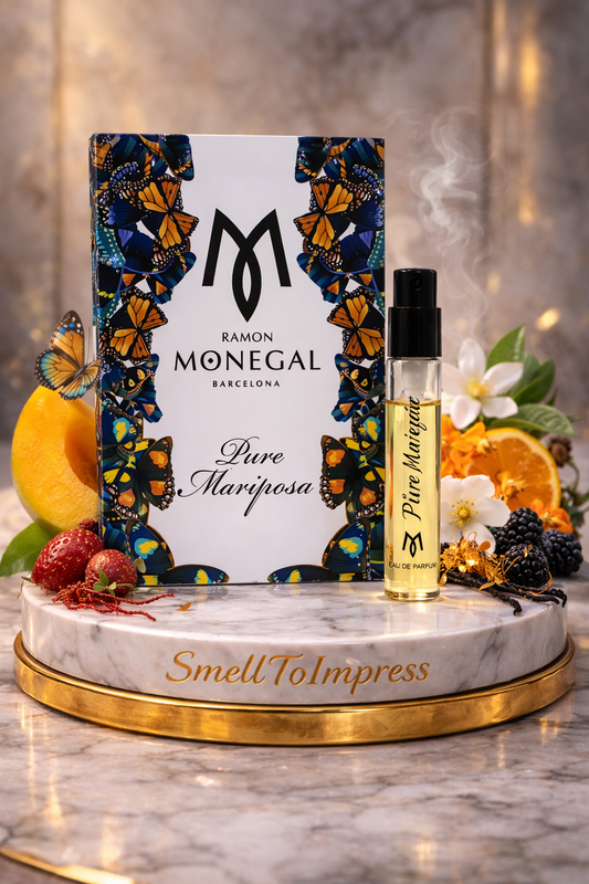 Ramon Monegal Pure Mariposa 2ml 0.06 fl. oz. official perfume sample tester