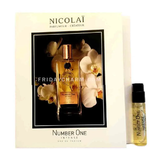 A Nicolai Number One Intense illat hivatalos parfümmintái 1,8 ml 0,07 oz.